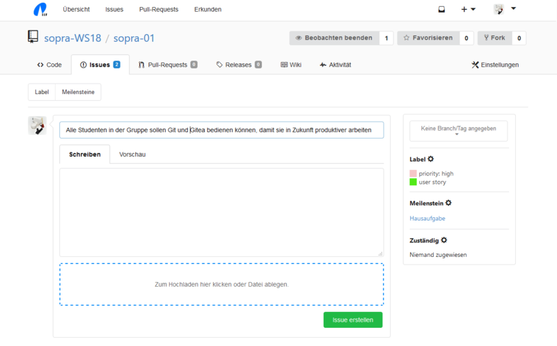 Datei:Gitea firstuserstory.png